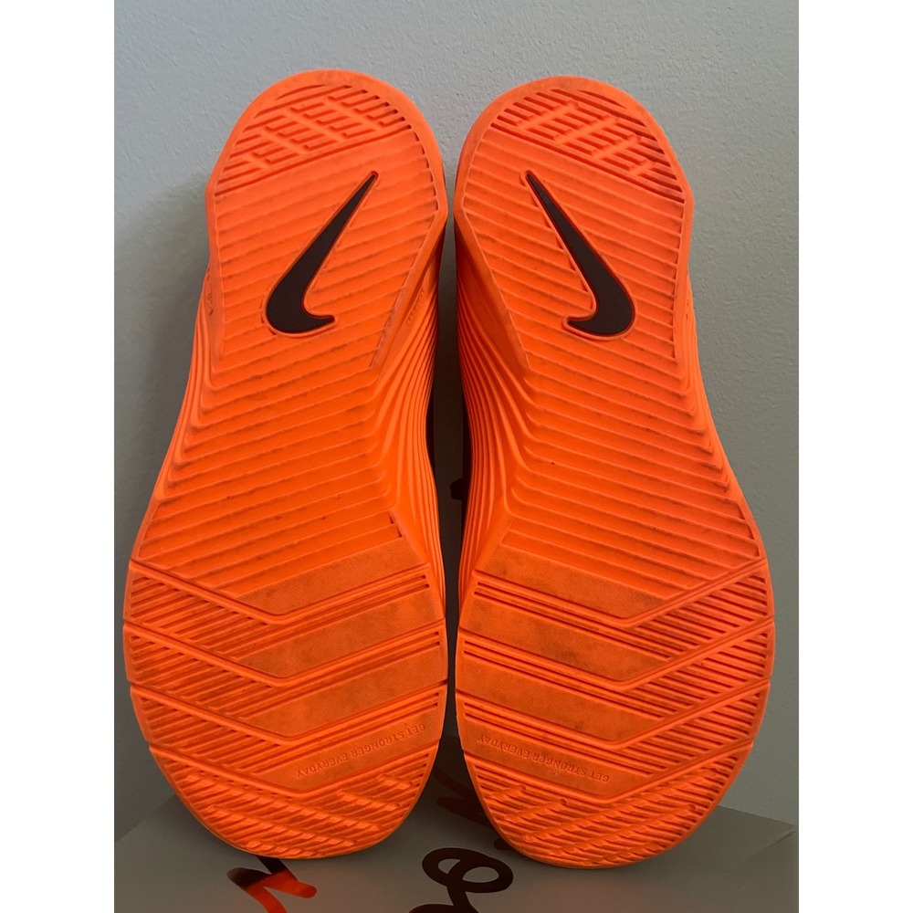 Nike Metcon 5 Maroon Red Orange Size Men's 11.5 EUC - Picture 4 of 16